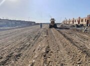 ببینید| بازدید مدیر کل راه و شهرسازی سیستان و بلوچستان عملیات آماده‌سازی سایت نهضت ملی مسکن میرجاوه