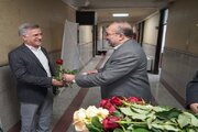 گزارش تصویری //به مناسبت روز مهندس انجام شد؛تجلیل مدیرکل راهداری و حمل‌ونقل جاده‌ای آذربایجان غربی از همکاران مهندس اداره‌کل