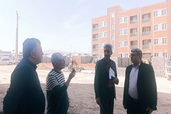 ببینید |️بازدید مدیرکل راه و شهرسازی شرق استان سمنان از پروژه ۹۲۸ واحدی  قرارگاه امام حسن مجتبی(ع)
