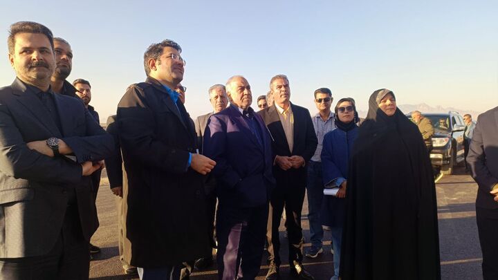 بازدید معاون وزیر راه و شهرسازی از محور راهبردی نائین–انارک–خور–طبس