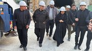 بازدید وزیر راه و شهرسازی از طرح بهسازی جاده هراز (قطعه آبعلی تا امامزاده هاشم(ع))