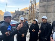 بازدید وزیر راه و شهرسازی از طرح بهسازی جاده هراز (قطعه آبعلی تا امامزاده هاشم(ع))
