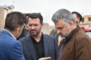 نظارت مدیرکل راه و شهرسازی استان سمنان بر روند ساخت پروژه های نهضت ملی مسکن
