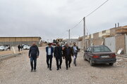 نظارت مدیرکل راه و شهرسازی استان سمنان بر روند ساخت پروژه های نهضت ملی مسکن