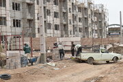ببینید| تداوم اجرای پروژه 968 واحدی نهضت ملی مسکن سمنان در شرایط جنگ