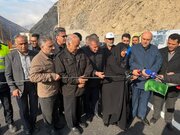 افتتاح و بازدید وزیر راه و شهرسازی از ادامه طرح بهسازی جاده هراز (قطعه آبعلی تا امامزاده هاشم(ع))