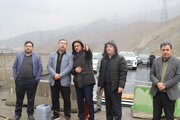 ببینید | بازدید معاون مسکن وزارت راه و شهرسازی از پل B1 و B2 کنارگذر شمالی کرج