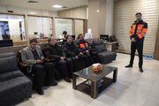 ببینید | بازدید معاون مسکن و ساختمان وزارت راه و شهرسازی از اداره کل راهداری و حمل و نقل جاده ای استان البرز