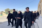 سفر رئیس مرکز تحقیقات راه، مسکن و شهرسازی و نماینده معین وزیر راه و شهرسازی در  استان یزد
