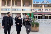 سفر رئیس مرکز تحقیقات راه، مسکن و شهرسازی و نماینده معین وزیر راه و شهرسازی در  استان یزد