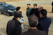 سفر دکتر گلپایگانی به تبریز - بازدید از پروژه احداث شهرک جوانان
