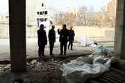 سفر دکتر گلپایگانی به تبریز - بازدید از پروژه احداث کتابخانه محله ملازینال