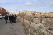 سفر دکتر گلپایگانی به تبریز - بازدید از پروژه بلوک D پیرامون مسجد کبود
