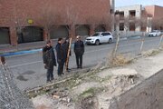 سفر دکتر گلپایگانی به تبریز - بازدید از پروژه بلوک D پیرامون مسجد کبود