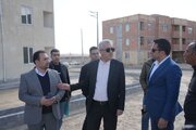 بازدید مدیرکل و رئیس شورای هماهنگی راه و شهرسازی آذربایجان‌غربی از طرح آماده‌سازی اراضی سایت ۴۵ هکتاری شیرین اولر گلمان ارومیه