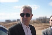 بازدید مدیرکل و رئیس شورای هماهنگی راه و شهرسازی آذربایجان‌غربی از طرح آماده‌سازی اراضی سایت ۴۵ هکتاری شیرین اولر گلمان ارومیه
