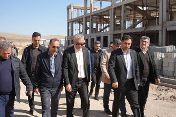 بازدید مدیرکل راه و شهرسازی آذربایجان‌غربی از پروژه ۶۲۸ واحدی غدیر گلمان ارومیه