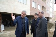 بازدید معاون وزیر راه و شهرسازی از طرح‌های نهضت ملی مسکن ارومیه