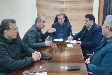 دیدار گلپایگانی با استاندار آذر غربی