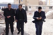 جلسه و بازدید پروژه نهضت ملی کاشان