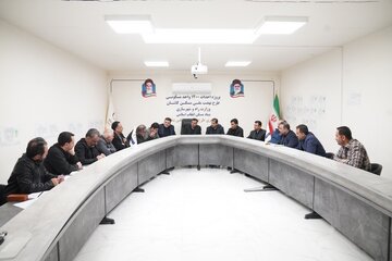 جلسه و بازدید پروژه نهضت ملی کاشان
