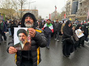 فرزانه صادق راهپیمایی روز قدس