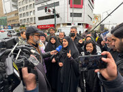 فرزانه صادق راهپیمایی روز قدس
