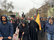 فرزانه صادق راهپیمایی روز قدس
