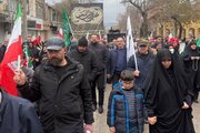 ببینید |حضور مدیر کل و کار کنان راه و شهر سازی استان کرمانشاه در راهپیمایی رو زجهانی قدس 1404