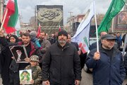 ببینید |حضور مدیر کل و کار کنان راه و شهر سازی استان کرمانشاه در راهپیمایی رو زجهانی قدس 1404