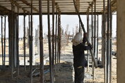 ببینید| عملیات ساخت فاز سوم خانه های جایگزین مسکن مهر ناایمن سمنان در جنگ رمضان
