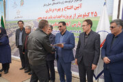 ببینید: آئین افتتاح و بهره‌برداری از ۲۵ کیلومتر پروژه احداث باند دوم محور پارس‌آباد - مشکین‌شهر با حضور معاون برنامه‌ریزی و مدیریت منابع وزارت راه و شهرسازی