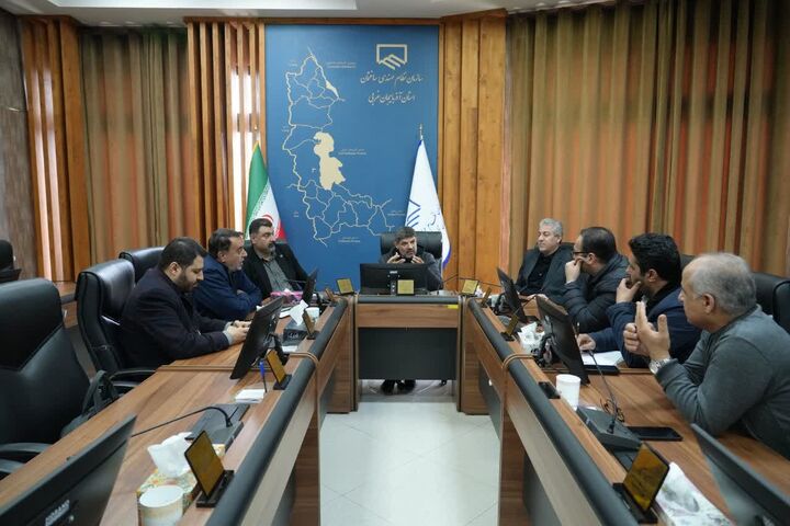 جلسه هیات چهار نفره نظام مهندسی آذربایجان‌غربی
