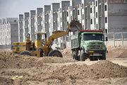 پیشرفت 18 درصدی آماده سازی اراضی 55 هکتاری سوکان سمنان