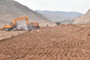 آغاز عملیات آماده سازی اراضی  هکتاری شهمیرزاد سمنان در جنگ رمضان