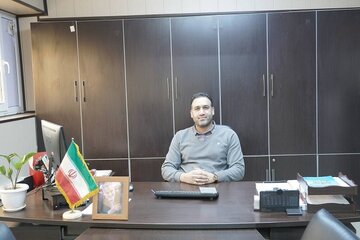 مظفر نژاد رئیس درآمد و هزینه سازمان ملی زمین و مسکن بوشهر