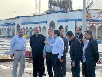 بازدید مدیرعامل از بندر لنگه