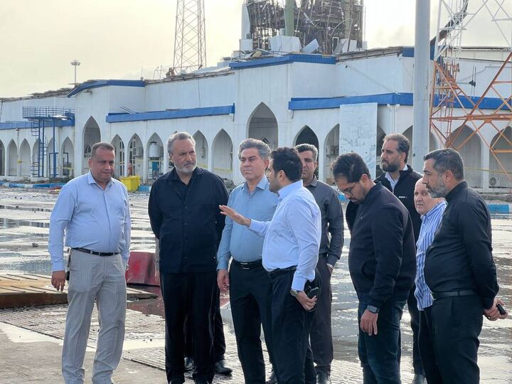 بازدید مدیرعامل از بندر لنگه
