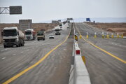 مراحل پایانی تکمیل و ایمن سازی بخشی از آزادراه حرم تا حرم در محدوده استان سمنان در جنگ رمضان