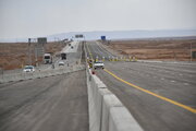 مراحل پایانی تکمیل و ایمن سازی بخشی از آزادراه حرم تا حرم در محدوده استان سمنان در جنگ رمضان