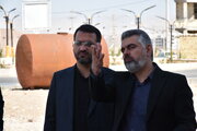 نظارت مدیرکل راه و شهرسازی استان سمنان بر روند ساخت پروژه های نهضت ملی مسکن در جنگ رمضان