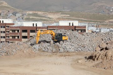 سایت ۷.۵ هکتاری طرح نهضت ملی مسکن در شهرستان مهاباد