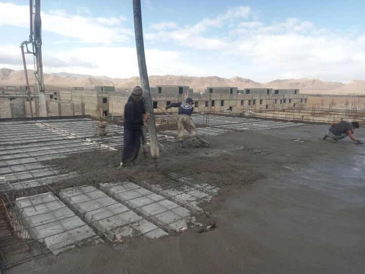 فعالیت پروژه های نهضت ملی مسکن آباده در ایام جنگ و تعطیلات نوروز