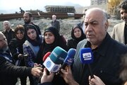 ببینید | بازدید وزیر راه و شهرسازی از محل بمباران بزرگ‌ترین پل اکسترادوز غرب آسیا در کرج