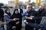 ببینید | بازدید وزیر راه و شهرسازی از محل بمباران بزرگ‌ترین پل اکسترادوز غرب آسیا در کرج
