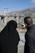 ببینید | بازدید وزیر راه و شهرسازی از محل بمباران بزرگ‌ترین پل اکسترادوز غرب آسیا در کرج