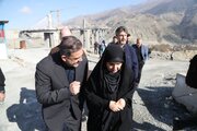 ببینید | بازدید وزیر راه و شهرسازی از محل بمباران بزرگ‌ترین پل اکسترادوز غرب آسیا در کرج