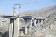 ببینید | بازدید وزیر راه و شهرسازی از محل بمباران بزرگ‌ترین پل اکسترادوز غرب آسیا در کرج