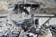 ببینید | بازدید وزیر راه و شهرسازی از محل بمباران بزرگ‌ترین پل اکسترادوز غرب آسیا در کرج