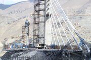 ببینید | بازدید وزیر راه و شهرسازی از محل بمباران بزرگ‌ترین پل اکسترادوز غرب آسیا در کرج